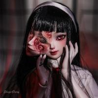 ราคา Mio ตุ๊กตาอนิเมะ Tomie 2th BJD 1/4 Oueneifs Double Emotion Conjoined Girl from Nowhere Nona Ball Jointed Dolls (23674351805)