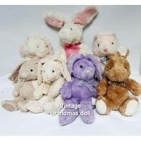 ราคา ตุ๊กตากระต่ายขนนุ่ม แบรนด์แท้จากอเมริกาRuss, GUND,Ganz,Wall mart,vuddle wit, (28416400199)