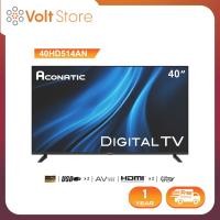 ราคา Aconatic LED Digital TV HD แอลอีดี ดิจิตอลทีวี ขนาด 40 นิ้ว รุ่น 40HD514AN มีกล่องดิจิตอลในตัว (26762869597)