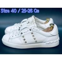 ราคา VALENTINO Rockstud Untitled White Trainers (18159399847)