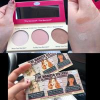 ราคา The balm highlight palette 3สีใน1ตลับ มีกระจกในตัว (6415298891)