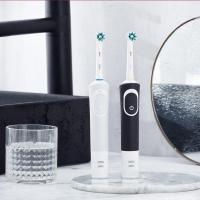 ราคา ❁แปรงสีฟันไฟฟ้า OralB Oral B Braun D100 ผู้ใหญ่ชายและหญิงคู่ตั้งโซนิคหมุนอัตโนมัติ ประเภทการชาร์จ (7789279812)