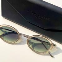 ราคา (มือสอง)(แว่นกันแดด)(แว่นวินเทจ) แว่นกันแดด แบรนด์ Corolina Lemke (14355577426)