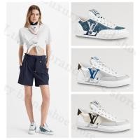 ราคา Louis Vuitton คลาสสิค ผู้หญิง CHARLIE รองเท้าผ้าใบ ของแท้ (29713787645)