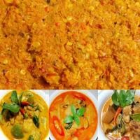 ราคา พริกแกงตำมือ พริกแกงใต้ 100% 500 กรัม (4539355264)