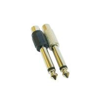 ราคา 1ชิ้น ปลั๊ก ไมค์ ท้าย แจ็ค RCA ตัวเมีย,P mic ท้าย J RCA ,ปลั๊กแปลงหัวไมค์ (4358369147)
