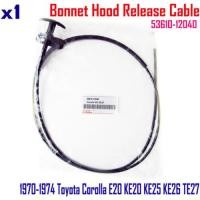 ราคา FOR Toyota Corolla E20 KE20 KE25 KE26 TE27 1970-1974 Bonnet Hood Release Cable (23072939715)