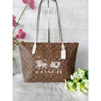 ราคา Coach แท้ Coach Zip Top Tote (24510446760)