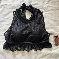 ราคา ส่งต่อบราลูกไม้สีดำ☑️ (23527768125)