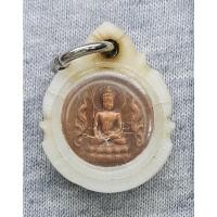 ราคา เหรียญพระกริ่ง พระชัยวัฒน์ หลัง ท้าวเวสสุวรรณ เลี่ยมกรอบ (ขนาดเล็ก) (29662501724)