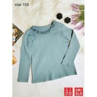 ราคา เสื้อแขนยาว ไซส์ 100 uniqlo ซักฆ่าเชื้อแล้ว-มีปลายทาง (5491043034)