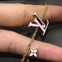 ราคา LOUIS VUITTON Pink Letter Bracelet Code: BZ113630 (28960016979)