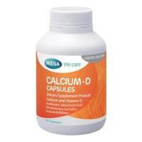 ราคา Mega We Care เมก้า วี แคร์ แคลเซียม-ดี 90 แคปซูล (21409960964)