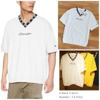 ราคา [NEW]✨ เสื้อยืดผู้ชาย Champion • V-Neck T-Shirt #สินค้าใหม่ [NEW] (5862491681)