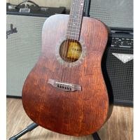 ราคา กีต้าร์โปร่ง Carols ไม้มะฮอกกานี ทรง Dreadnought ขนาด 41 นิ้ว คอเว้า มีเหล็กดามคอ เสียงใสกังวาล - รับประกันสินค้า (6632348047)