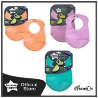 ราคา Tommee Tippee Roll & Go Bib ผ้ากันเปื้อนแบบยางพร้อมที่รองกันเปื้อน Roll & Go (2178868342)