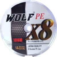 ราคา สายPE พีอี X8 สายพีอี ถัก8 เบอร์ 1 - 8 ขึ้นขุยยาก wolf (8268469386)