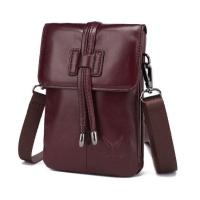 ราคา Leather Bag Woman Genuine Leather wallet กระเป๋าสะพาย ผู้หญิง หนังแท้ (5239422344)
