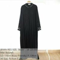 ราคา Biyan Dress Reg Size BLACK imelsayshijab (11619402044)
