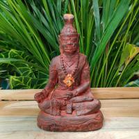 ราคา พระพิเภกทรงตำรา ปู่ฤาษีพิเภก มวลสารเนื้อหินศิลาแลง หน้าตัก5นิ้ว เก่าขลังผสมมวลสาร เข้มขลังงดงามหน้าบูชา (23539096432)