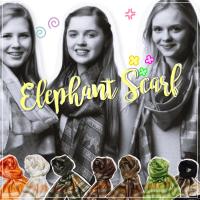 ราคา ผ้าพันคอลายช้าง ผ้าคลุมไหล่ลายช้าง เนื้อผ้าบางเบา ลายช้างแวววาว สวยงาม (19474777956)