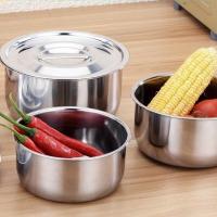 ราคา หม้อแขก หม้อสแตนเลส ชุดหม้อแขกสแตนเลส 3 ใบ หม้อแขกสแตนเลส สแตนเลส 304 แข็งแรงทนทาน (28857134667)