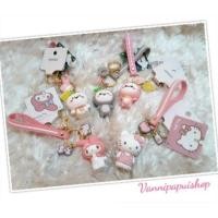 ราคา พวงกุญแจห้อยกระเป๋าตัวตุ๊กตาของแท้ 100% จากมินิโซ ลายคิตตี้ มายเมโลดี้ และ ลายการ์ตูน budding pop (1564762487)