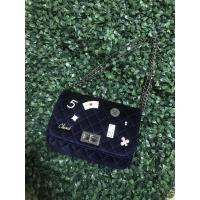 ราคา กระเป๋ากำมะหยี่ทรงชาแนล มือสองจร้าาา (3982027813)
