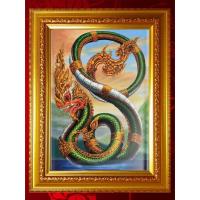 ราคา กรอบมงคลรูป พญานาคราช / งานบูชา/งานมงคล (5442877059)