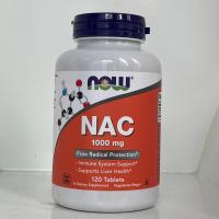 ราคา Now Foods N-Acetyl Cysteine (NAC) 1000 mg 120 Tablets ระบบทางเดินหายใจ กระตุ้นให้เกิดการสร้างกลูต้าไธโอนในร่างกาย (25107866493)