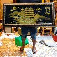ราคา กรอบรูป เรือ เรือสำเภา ภาพเรือ เรือสำเภาจีน ภาพเสริมฮวงจุ้ย มั่ง มี ศรี สุข ของขวัญ ของที่ระลึก จัดฮวงจุ้ย แต่งบ้านฮวงจุ (24484901214)