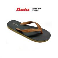 ราคา Bata บาจา รองเท้าแตะหูหนีบใส่ได้ทั้งผู้หญิงและผู้ชาย Unisex น้ำหนักเบาไม่ลื่น สีน้ำตาล รหัส 8724757 (27913451991)