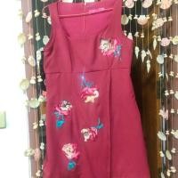 ราคา cop lynaround เดรสสั้น สีแดงเลือดนก (2408423319)