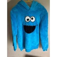 ราคา [ของใหม่] เสื้อกันหนาวเด็ก Sesame street Cookie monster hoodie (26854569379)
