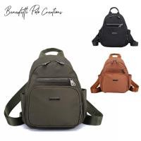 ราคา Benedetti POLO Creations Journey IV Canvas Mini Backpack (26955569790)
