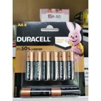 ราคา Duracell AA Alkaline Battery ของแท้ Duracell AA-pack 8 ก้อน รับประกันศูนย์ไทย - พร้อมส่ง -หมดอายุ 04-2032 (23449243010)