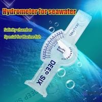 ราคา Uequilib ความแม่นยําสูงน้ําทะเล Hydrometer ปลาอัตโนมัติ Hydrometer โปร่งใสเครื่องวัดความเค็มใหม่ (26166697186)