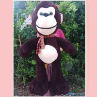 ราคา ตุ๊กตาลิงสีน้ำตาล ขนาดอยู่ที่ประมาณ 110 120 cm ข้างนอกผ้าขนหนู ข้างในเป็นใยไมโครไฟเบอร์สีขาว (2687673527)