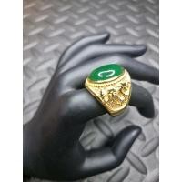 ราคา แหวนชุบทอง 18K หัวหยกเขียว ไม่ลอก ไม่ดำ เกรดA (11911762079)