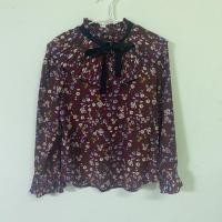 ราคา เสื้อเชิ้ต ลายดอก แขนยาว สีแดง (20135520595)