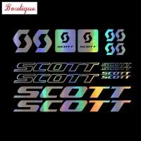 ราคา 16 pieces Scott bike vinyl graphics set decals, covering scratch, waterproof, stickers, diesel car motorcycle accessorie (20985266529)