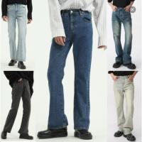 ราคา [สินค้าขายดี] BARON Bootcut jeans กางเกงยีนส์ขาม้าทรงเอวสูง สำหรับผู้ชาย (16195995824)