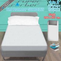 ราคา [200*107cm] SuperSorber รุ่น Guard-Single ปกป้องเตียง ป้องกันไรฝุ่น แผ่นรองซับ ผ้าปูรองที่นอน [SPB] (616860590)