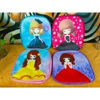 ราคา กระเป๋านักเรียน เด็กอนุบาล ลายเจ้าหญิง มีหลายสี หลายลาย พร้อมส่ง (13694397968)