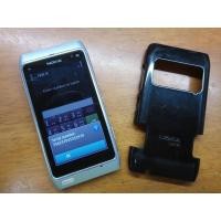 ราคา Nokia N8 สีเงิน พร้อมเคสสีดำ คู่บารมี (28268505113)