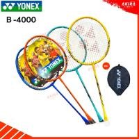 ราคา ไม้แบดมินตัน YONEX B-4000 พร้อมซอง (14299543852)