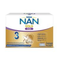 ราคา NAN GOLD HA3 นมผง แนน โกลด์ เอชเอ สูตร3 700,1400,2100กรัม (21661250669)