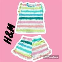 ราคา ชุดเซ็ทเด็กหญิง ลายสีรุ้ง 2-6 ปี H&M (24117374460)