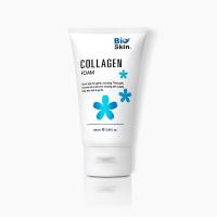 ราคา BioSkin Collagen Foam หน้าสะอาดไม่แห้งตึง กระจ่างใส ปรับผิวขาว (6832491976)