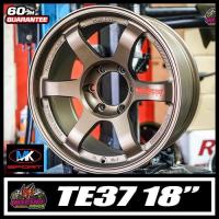 ราคา ล้อ Te37 งานMK 18x9 et0 Modelปี22 หยอดแดง ล้อเบาFlowforming หนัง 8.9 กก. 4วง (4558684671)